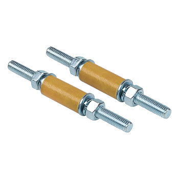 Втулочный изолятор Д=40 мм со шпилькой и крепежом (2 шт) EKF PROxima в Чите