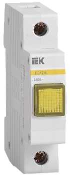 Лампа сигнальная ЛС-47М желтая IEK в Чите