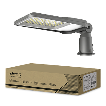 Светильник уличный линзованный светодиодный ДКУ-2UB 50Вт 230В 5000К 6250Лм 125лм/Вт универсальный IP65 NEOX в Чите