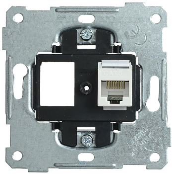 РК11-1-Б Розетка компьютерная RJ45 Cat6 BOLERO IEK в Чите