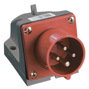 Вилка 514 стационарная 3Р+РЕ 16А 380В IP44 IEK в Чите