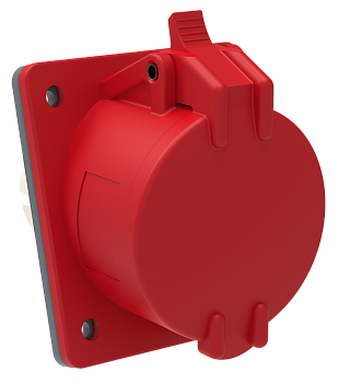 Розетка встраиваемая ССИ-424 32А-6ч/380-415В 3Р+PЕ IP44 MAGNUM IEK в Чите