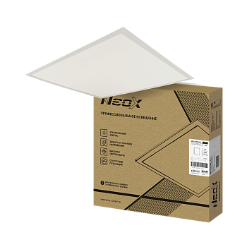 Панель светодиодная ультратонкая ДВО-SLIM 5065 50Вт 6500К без ЭПРА IP40 595х595х8,5мм NEOX в Чите