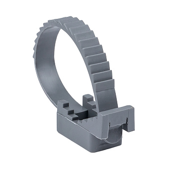 Крепеж ремешковый d=32 мм серый (50 шт.) EKF PROxima в Чите