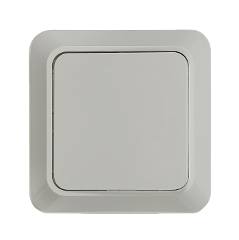 Выключатель одноклавишный BOLLETO белый накладной 7021 IN HOME в Чите