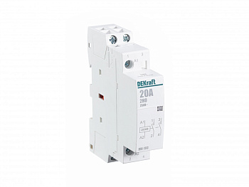 Модульный контактор МК-103 2НО 20А 230В DEKraft в Чите