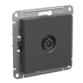 Розетка телевизионная AtlasDesign SE базальт в Чите