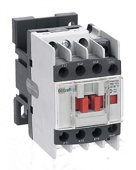 Контактор КМ-103 18А 380В АС3 1НО+1НЗ DEKraft в Чите