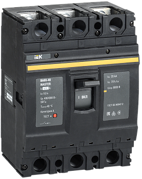 Выключатель автоматический ВА88-40 3Р 400А 35кА MASTER IEK в Чите