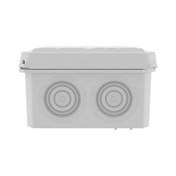 Коробка ответвительная с 8+2 кабельными вводами д.20/20мм, IP55,70х70х40мм DKC в Чите