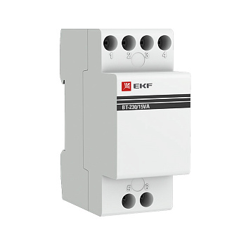 Трансформатор звонковый модульный BT-230В/12-12В 15ВА EKF PROxima в Чите