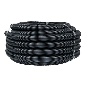 Труба гофрированная FRHF с зондом d40мм черная Plast EKF PROxima в Чите