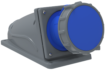 Розетка стационарная ССИ-133 63А-6ч/200-250В 2Р+РЕ IP67 MAGNUM IEK в Чите