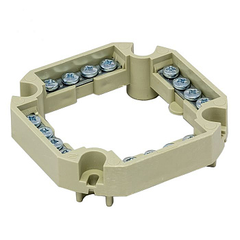 Клеммник для распаячных коробок,шаг крепления 90мм EKF Proxima в Чите