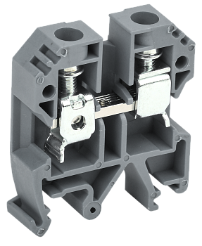 Клемма винтовая КВИ-10мм2 серая IEK в Чите