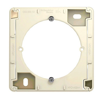 Коробка накладная одинарная Glossa SE бежевая в Чите