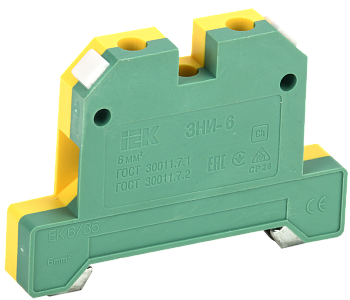 Зажим наборный IEK ЗНИ-6PEN 6мм2 (JXB-земля) в Чите