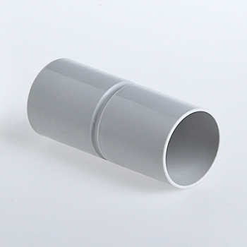 Патрубок-муфта 50 мм для труб ПВХ IP40 серый в Чите