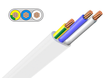 Провод ШВВП (ПВСП, ПУГВВ) 3х1,5 в Чите