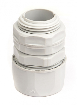 Переходник армированная труба-коробка, IP65, 1/4, д.10мм DKC в Чите