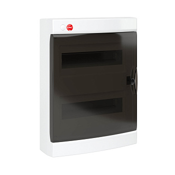 Щиток настенный с дверцей 24(2х12) мод., IP 41, белый DKC в Чите