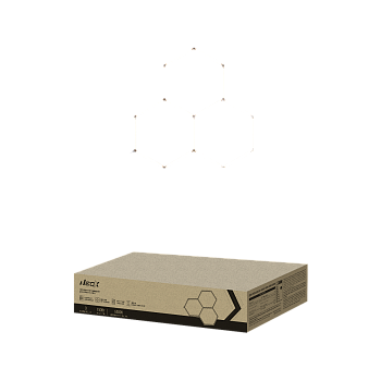 Светильник светодиодный ДБО-HEXAGON 3С-15065 150Вт 230В 6500К 3 соты 0.5м шнур с вилкой 1617x1611мм NEOX в Чите