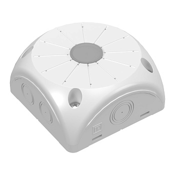 Коробка распределительная для видеокамер двухкомпонентная HF IP68 100х100х50 белая Промрукав в Чите