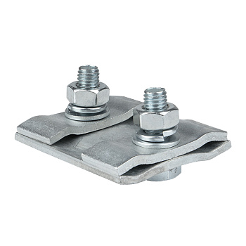 Зажим соединительный плашечный 2 болта М8 (D провода 9,1...12,0 мм) ПС-2-1 EKF PROxima в Чите