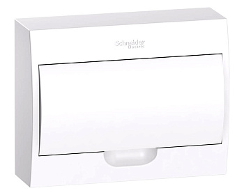 Щит распределительный навесной пластиковый с белой дверью City9 12 мод. 200х256х94 IP40 SE в Чите