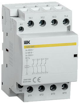 Контактор модульный КМ63-40М AC/DC IEK в Чите