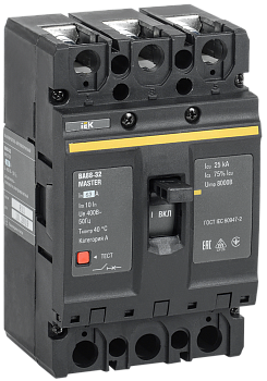 Автоматический выключатель IEK ВА88-32 3P 63А 25кА в Чите