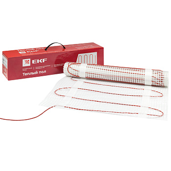 Мат нагревательный двухжильный "Уют" 4 кв. м. 600 Вт EKF Proxima в Чите