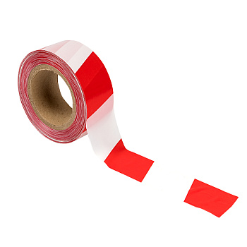 Лента оградительная ЛО "Красно-белая" 75х250 EKF Basic в Чите