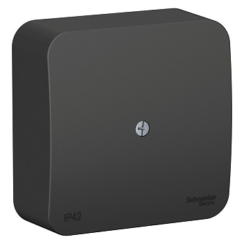 BLANCA Коробка распределительная IP42 О/У, АНТРАЦИТ в Чите