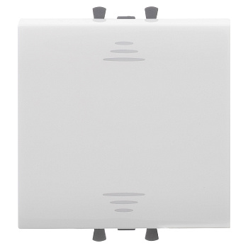 Инвертор одноклавишный модульный, Avanti "Белое облако", 2 модуля DKC в Чите