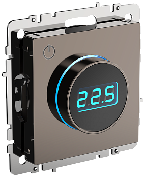 Термостат электронный с индикацией BRITE бронза IEK в Чите