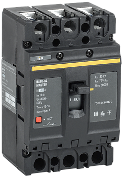 Автоматический выключатель IEK ВА88-32 3P 100А 25кА в Чите