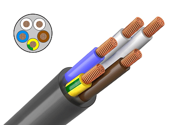 Кабель КГ-ХЛ 5х2,5 в Чите