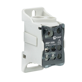 Блок распределительный КБР на DIN-рейку и монтажную панель 160A EKF PROxima в Чите