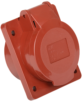 Розетка 415 скрытая 3Р+Е+N 16А 380В IP44 IEK в Чите