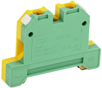 Зажим наборный ЗНИ-10PEN 10мм2 (JXB-земля) IEK в Чите