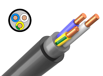 Кабель ППГнг(А)-HF 3х1,5 ГОСТ в Чите