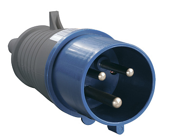 Вилка 023 2Р+РЕ 32А 220В IP44 IEK в Чите