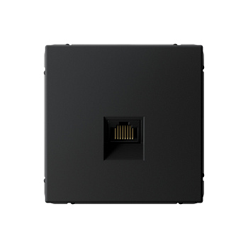 ARTGALLERY РОЗЕТКА компьютерная RJ45, кат. 6A, механизм, КАРБОН в Чите