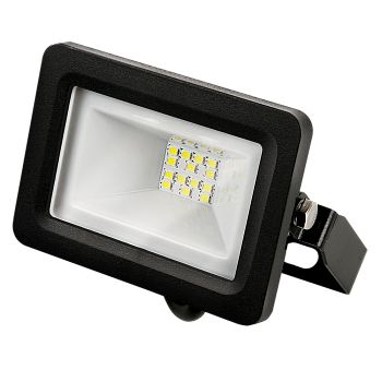 Прожектор светодиодный LED 10Вт IP65 6500К черный GAUSS в Чите