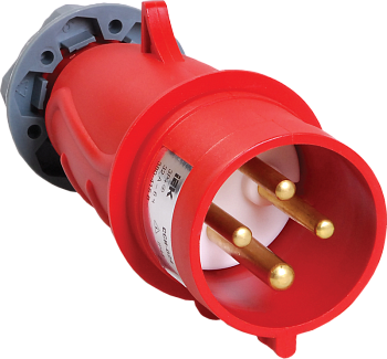 Вилка переносная MAGNUM IEK ССИ-024 32А-6ч/380-415В 3Р+РЕ IP44 в Чите