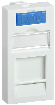 Вставка 45х22,5мм для 1 модуля Keystone Jack с маркером ITK в Чите