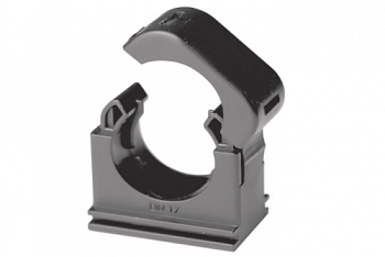 Держатель с крышкой DN 48 мм, полиамид, цвет черный DKC в Чите