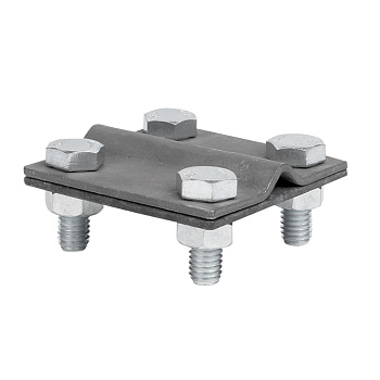 Зажим универсальный полоса 30 - прут 10 (пластина 57x57мм) HZ EKF PROxima в Чите