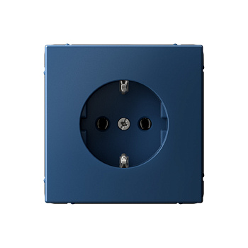 ARTGALLERY РОЗЕТКА с заземлением, 16А, механизм, АКВАМАРИН в Чите